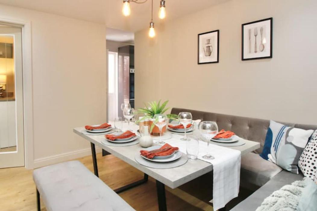 Xxhot Tubxx 4Bed Semi, Sleeps 8, 2 Bathrooms Blackpool Exterior foto